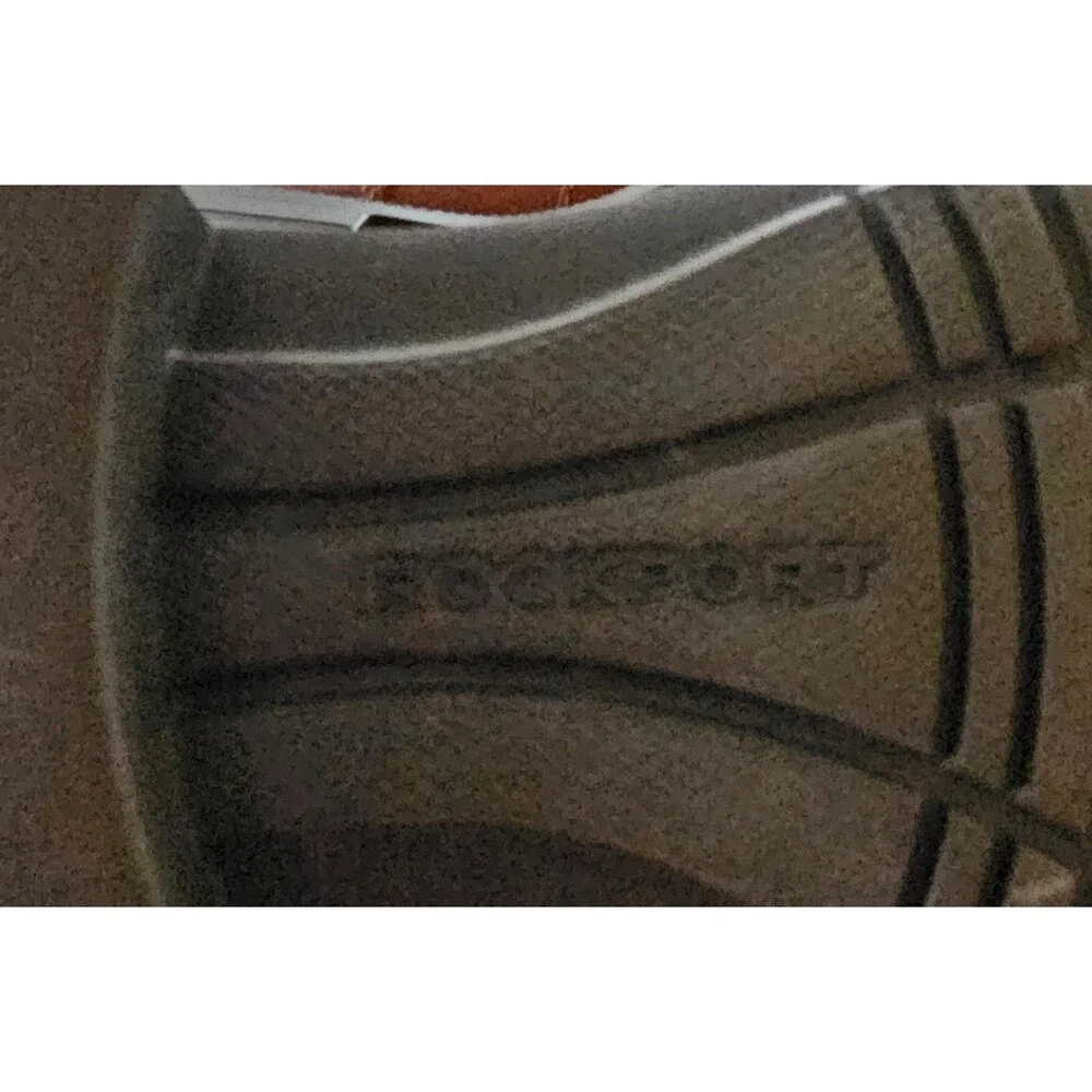 Rockport Berrenger Men’s Leather Chukka Boots 8.5 Brown Lace Up truTECH Comfort